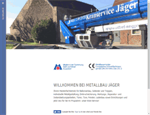 Tablet Screenshot of metallbau-jaeger-web.de